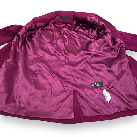 RTR Endless Rose‎ Purple Pink Single Breasted Long Sleeve Blazer Sz S - Picture 7 of 13